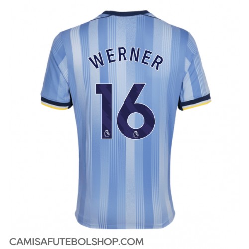 Camisa de time de futebol Tottenham Hotspur Timo Werner #16 Replicas 2º Equipamento 2024-25 Manga Curta